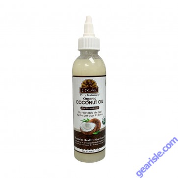 OKAY Coconut Oil Hair Skin Moisturizer