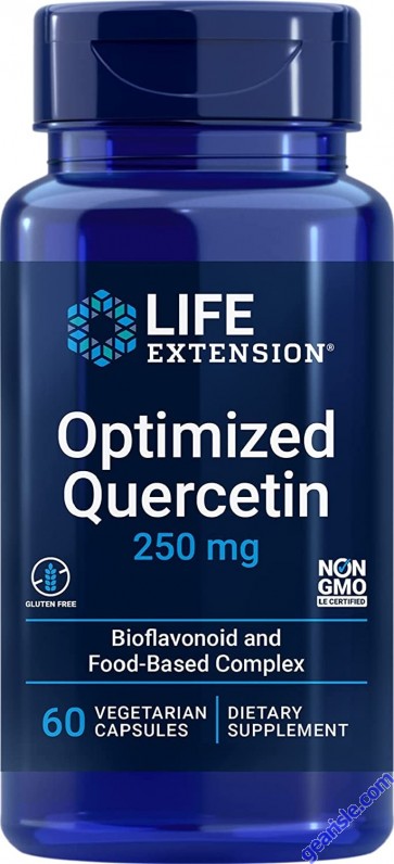 Life Extension Optimized Quercetin 250mg bottle