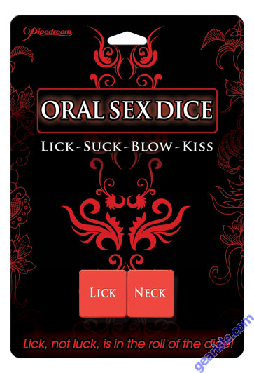 Oral Sex Dice Lick Suck Blow Kiss Adult Forplay