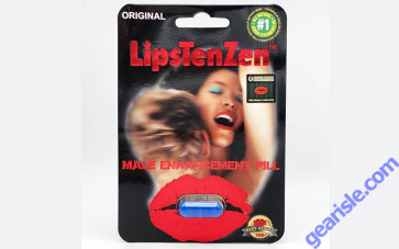 LipsTenZen 2250mg/pwr Triple Maximum Genuine Natural Enahncement for Men 1 Pill by SX Power Co