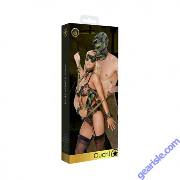 Ouch Army Bondage Kit box