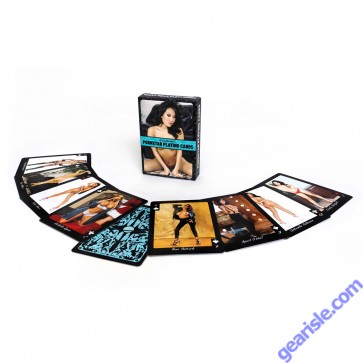 Pornstar Playing Cards Deck Sexy Game Beautiful Models Wood Rocket