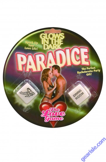 Paradice The Original Love Game Glows In The Dark Adult Forplay