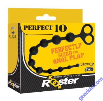 Perfect 10 Silicone Anal Play Rooster Toy