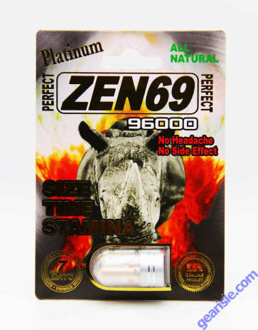 All Natural Perfect Zen69 92000 Male Enhancement Pink Pill