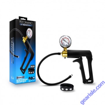 Performance Gauge Pump Trigger Silicone Tubing Cock Strap Black