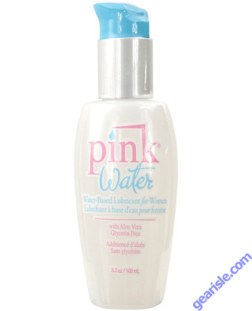 Pink Water Based Women No Paraben Lubricant Aloe 100ml 3.3oz