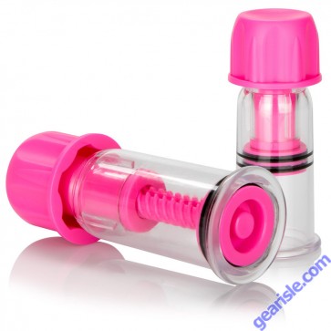 Vacuum Twist  Suckers Nipple Play Pink
