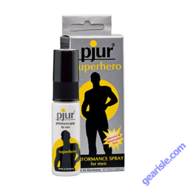 Pjur Super Hero Performance Prolonger Delay Spray for Men 20ml by pjur