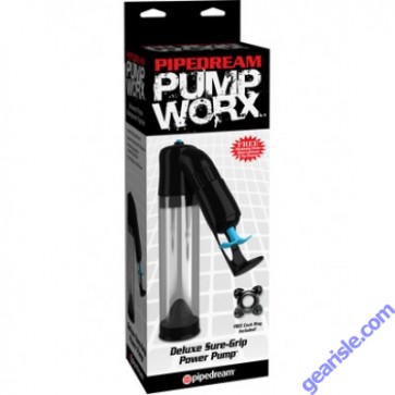 Pipedream Pump Worx Deluxe Sure-Grip Power Penis Pump Enlargement