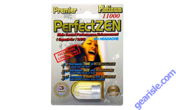 Premier Zen Gold 4000 Sexual Enhancement Pill 2000mg 