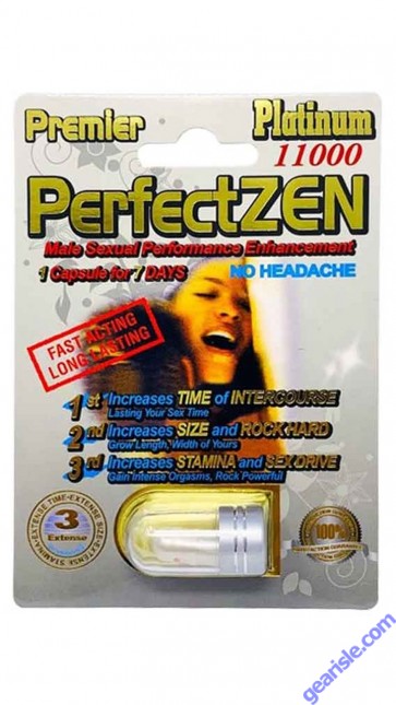 Premier PerfectZEN Platinum 11000 Sexual Enhancement Pill