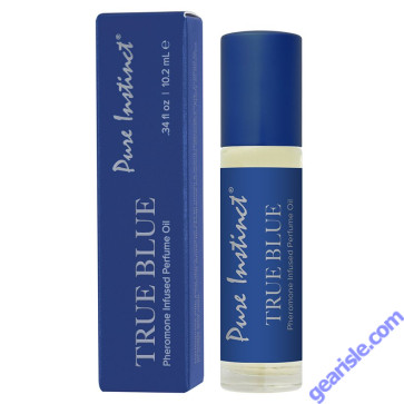 Pure Instinct Signature Pheromone Perfume Oil Roll-On True Blue