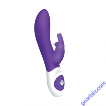 The Rotating Rabbit Rechargeable Silicone Vibe Waterproof Purple The Rotating Rabbit Rechargeable Silicone Vibe Waterproof Purple