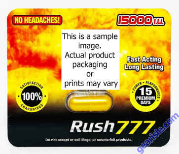 Rhino Rush 777 Gold 15000 Capsule