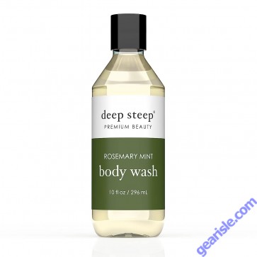 Rosemary Mint Vegan Body Wash 10 Oz Deep Steep Premium Beauty Rosemary Mint Vegan Body Wash 10 Oz Deep Steep Premium Beauty
