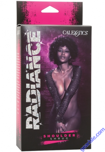 Sparkling Radiance Shoulder Shrug Stretchy Mesh