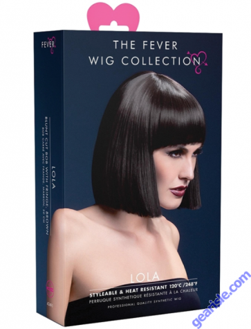 The Fever Lola Wig Brown Styleable Heat Resistant