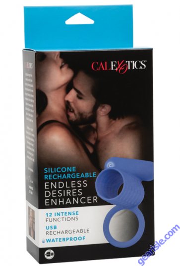 CalExotics Silicone Rechargeable Endless Desires Enhancer Cock Ring