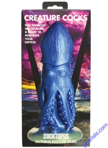 XR Creature Cocks Cocktopus Octopus Silicone Dildo box