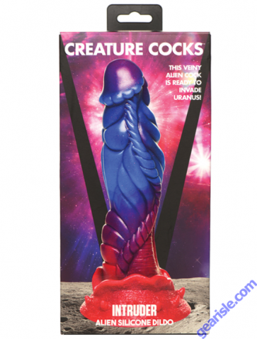 XR Creature Cocks Intruder Alien Silicone Dildo box