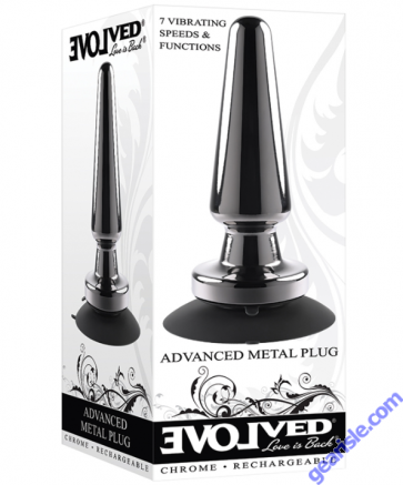 Evolved Advanced Metal Anal Plug Rechargeable 