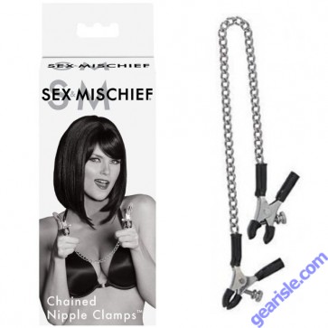 S&M Chained Nipple Clamps