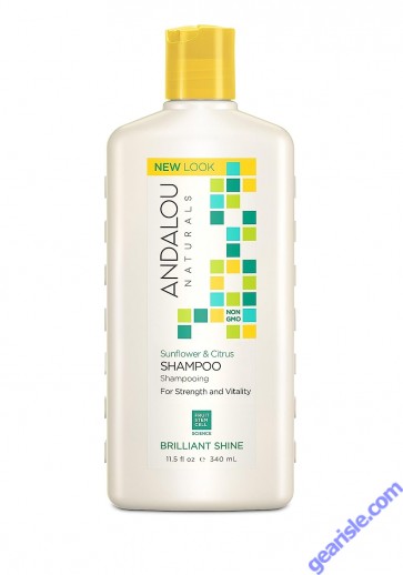 Sunflower Citrus Brilliant Shine Shampoo 11.5oz Andalou Naturals