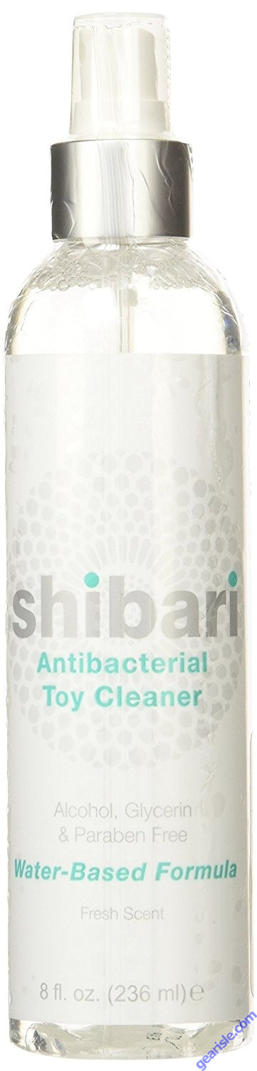 Shibari Water Based Antibacterial Toy Cleaner 8oz Spray Head