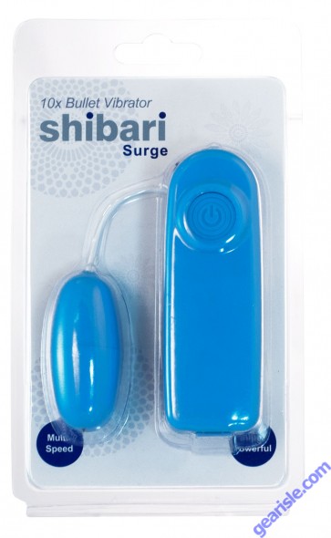 Blue Shibari Surge 10X 10 Speed High Intensity Vibrating Bullet Blue Shibari Surge 10X 10 Speed High Intensity Vibrating Bullet