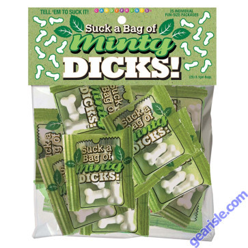 Suck A Bag of Minty Dicks Bag of 25