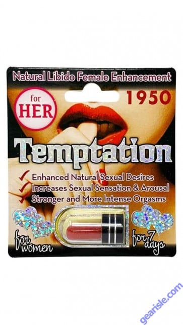 Temptation 1950 Female Enhancement Pill