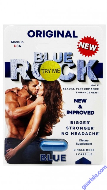 The blue Rock New Male Sexual Performance Enhancer Capsule