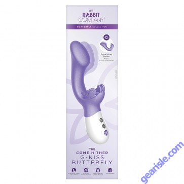 Butterfly Vibrator Rabbit Company The Come Hither G Kiss Silicone box