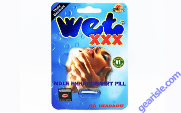 Wet XXX 2500pwr 7 Days Premium Triple Maximum Genuine Natural Enahncement for Men 1 Pill by H & K Nutraceuticals