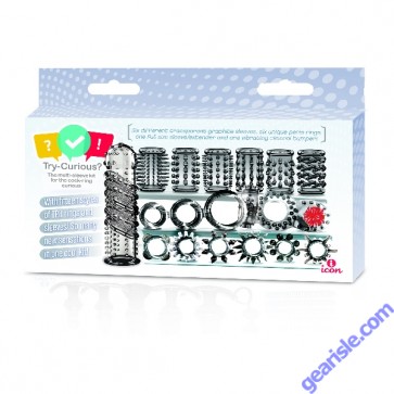 Try-Curious Cock Ring & Sleeve Set