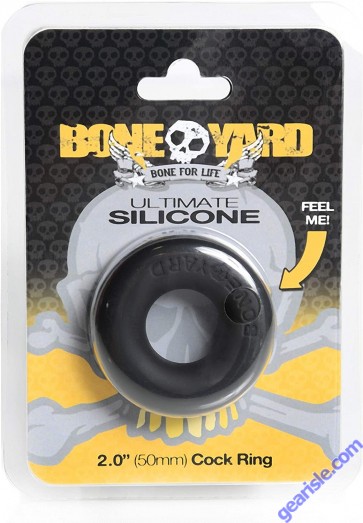 Boneyard Ultimate Silicone Ring Black