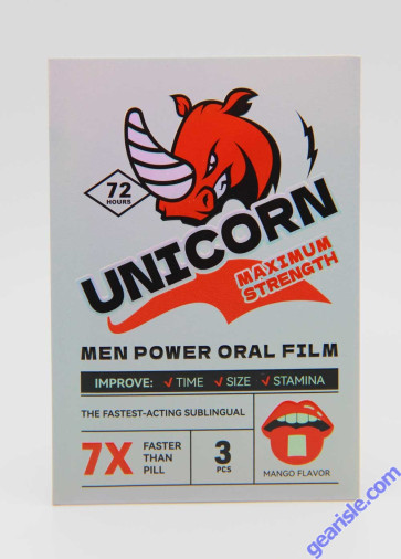 Unicorn 7X Male Sexual Enhancement Strip