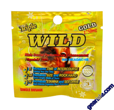 Wild Gold 1750mg New Packaging Male Sexual Enhancement Pill