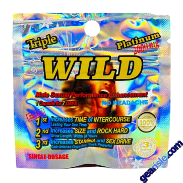 Wild Platinum 2000mg Sexual Male Enhancement Pill
