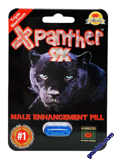 XPanther 9X Triple Maximum Sexual Enhancer Capsules