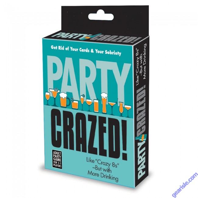 Party Crazed Drinking Themed Card Game For 25 Adult Players