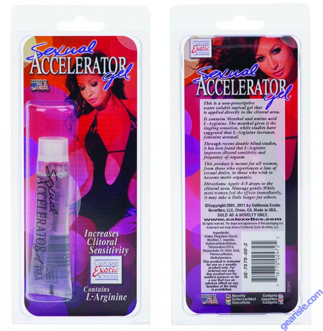 sensitivity arousal sexual increase clitoral gel accelerator gearisle