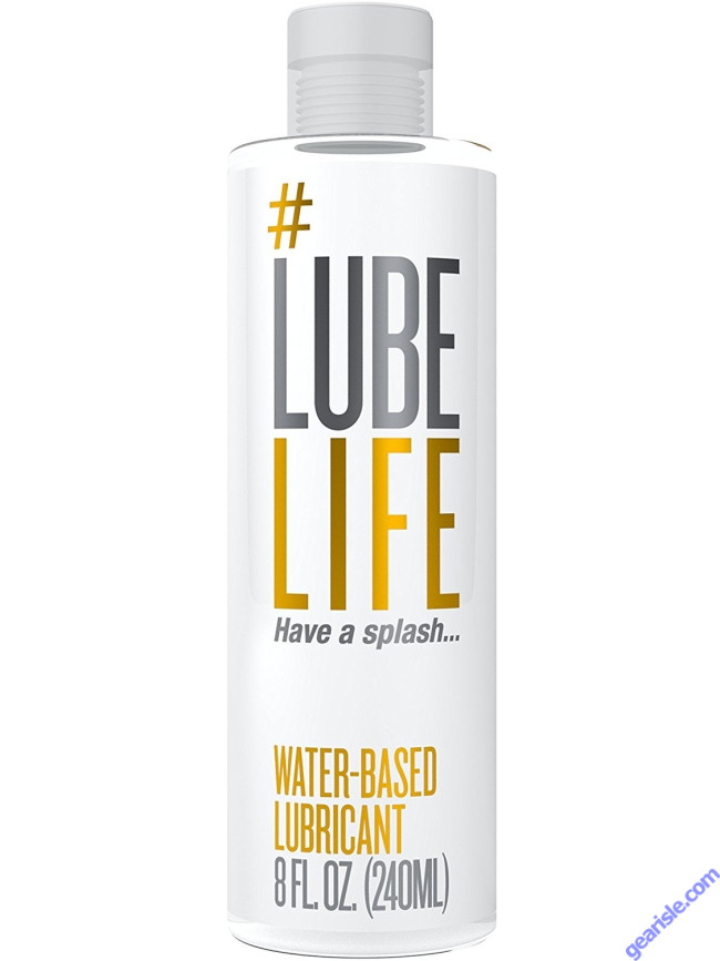 LubeLife Water Based Personal Lubricant, 8 oz Sex Lube for Men, Women &  Couples 796494407769