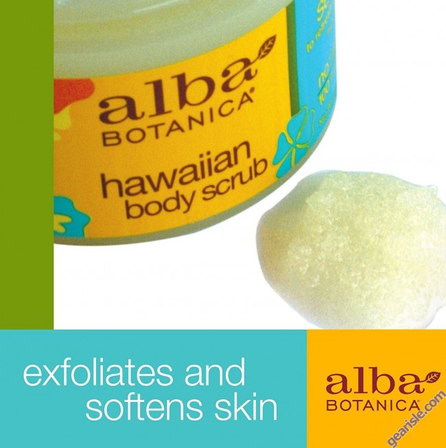 Hawaiian Body Scrub Revitalizing Sea Salt 14.5 Oz Alba Botanica