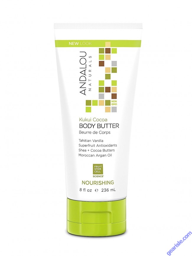 Kukui Cocoa Nourishing Body Butter 8 fl oz Andalou Naturals