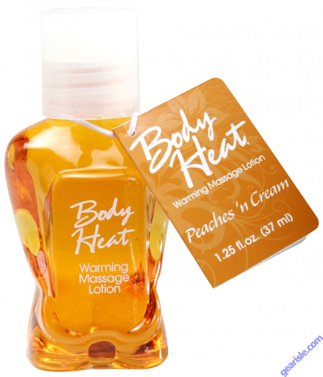 Body Heat Flavored Edible Warming Massage Oil Lotion Body Glide