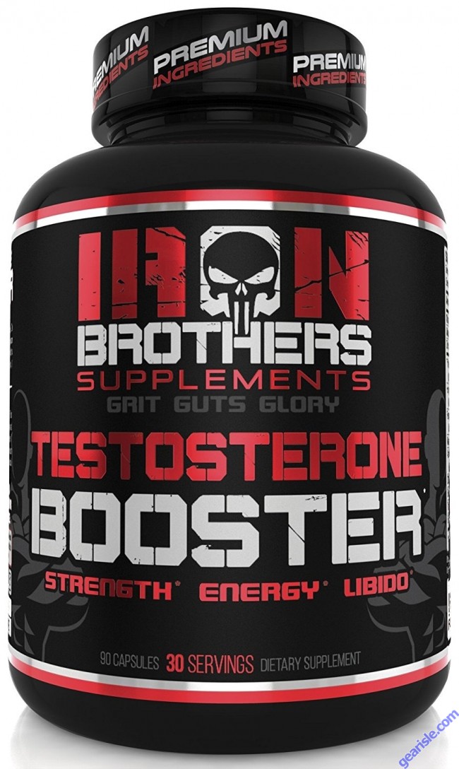 Iron Brothers Testosterone Booster Male Performance 90 Caps
