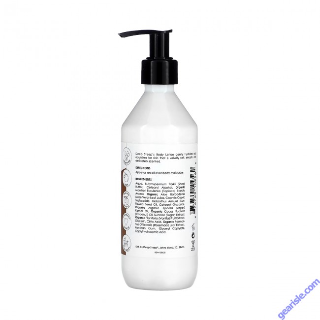 Deep Steep Brown Sugar Vanilla Body Lotion Gluten Free Vegan 10 Oz