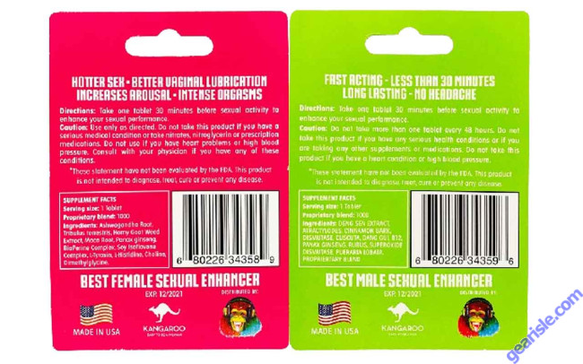 Monkey Couple Pack – Dual Performance Enhancer for Couples